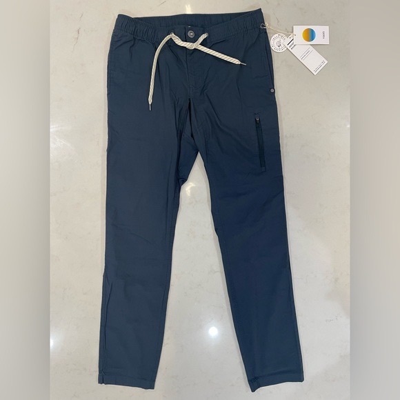 NWT Men’s Large Vuori Ripstop Navy Pants